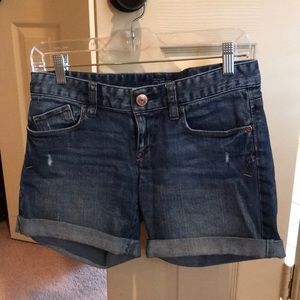 Loft denim shorts